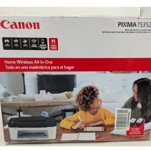 Canon PIXMA TS3522 Wireless Printer - Black and White Brand New
